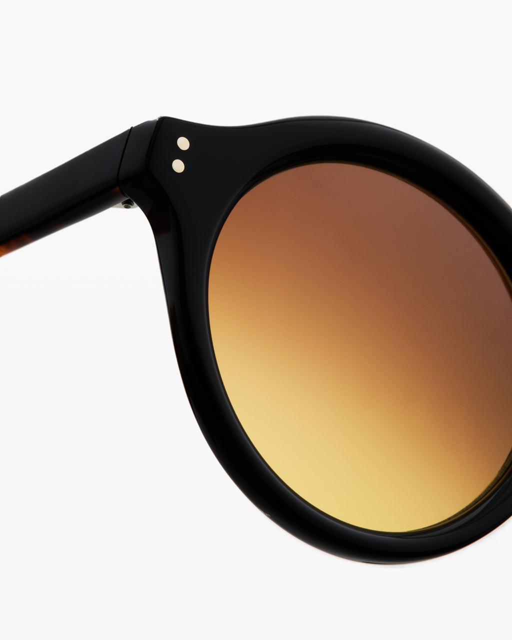 The Raf Rund Herren-Sonnenbrillen in Schwarz