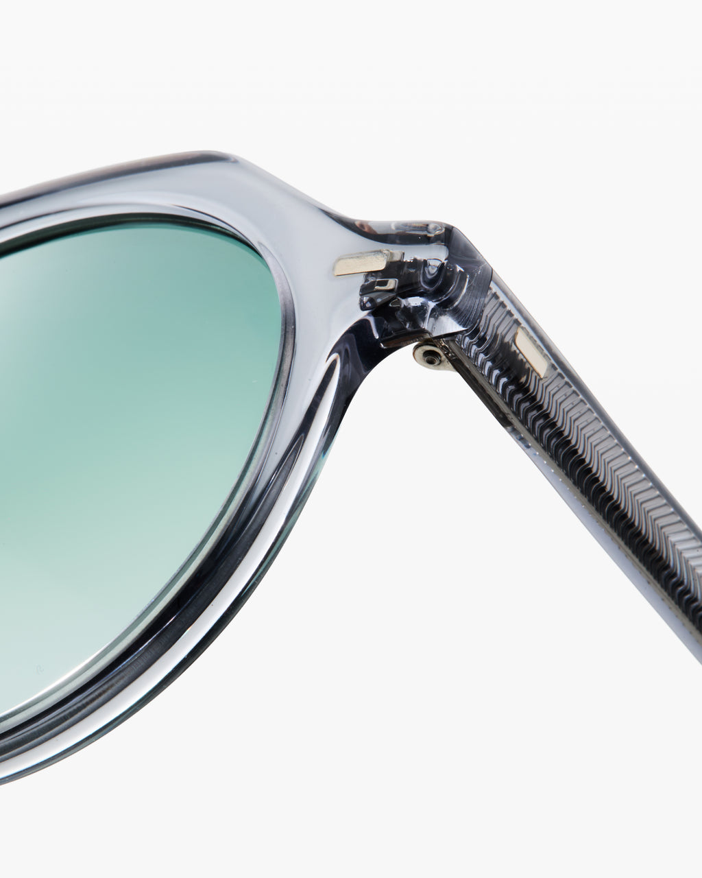 The Coolio JF Colors Round Men's Sunglasses in Transparent