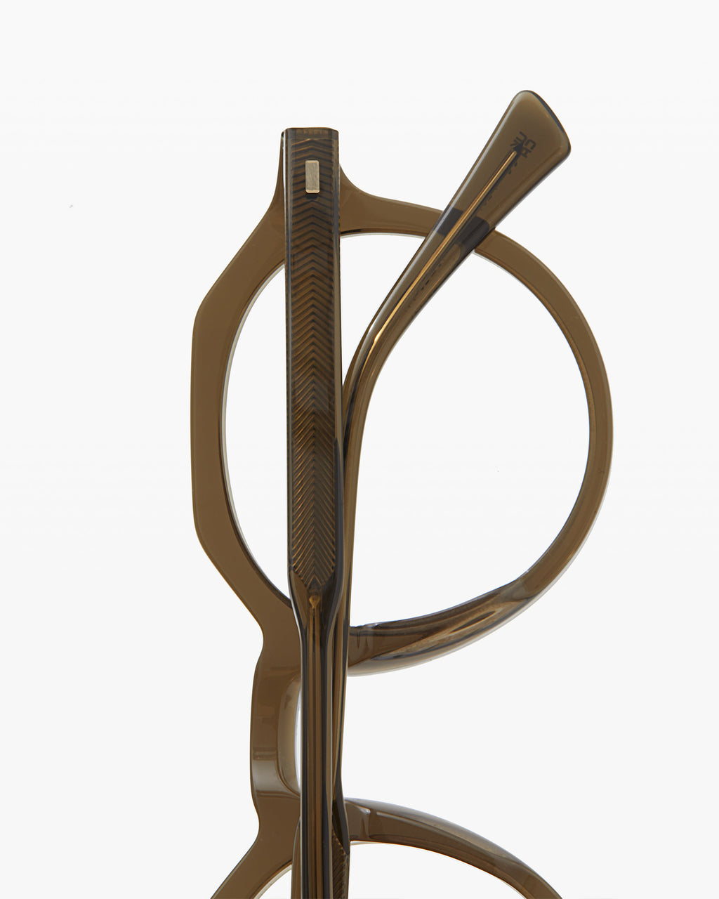 The Coolio Rund Herrenbrillen in Dunkelgrün