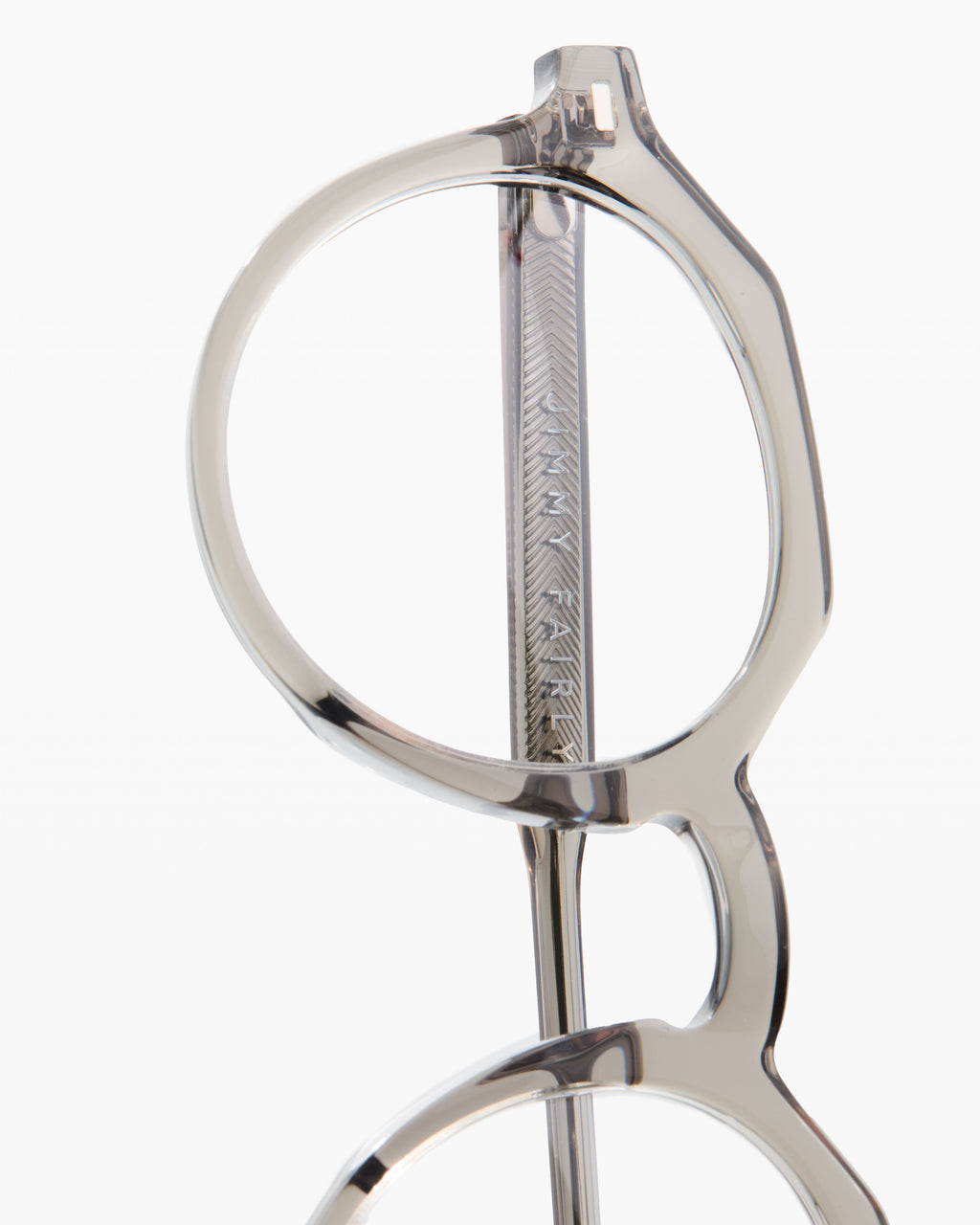 The Coolio Rund Herrenbrillen in Grau