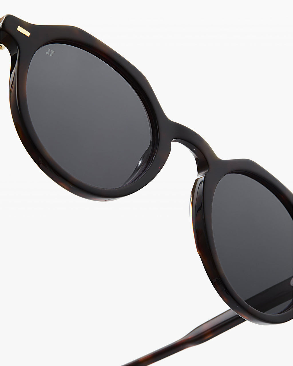 The Coolio Round Men's Sunglasses in Tortoise