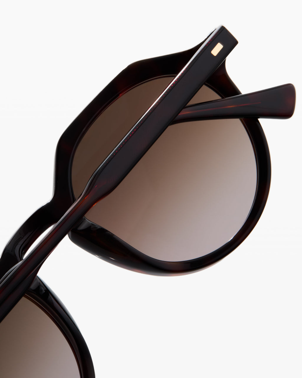La Coolio L Rond Lunettes de Soleil pour homme in Ecaille foncée