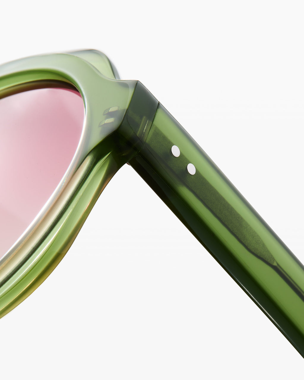 The Fara Rund Damen-Sonnenbrillen in Grün