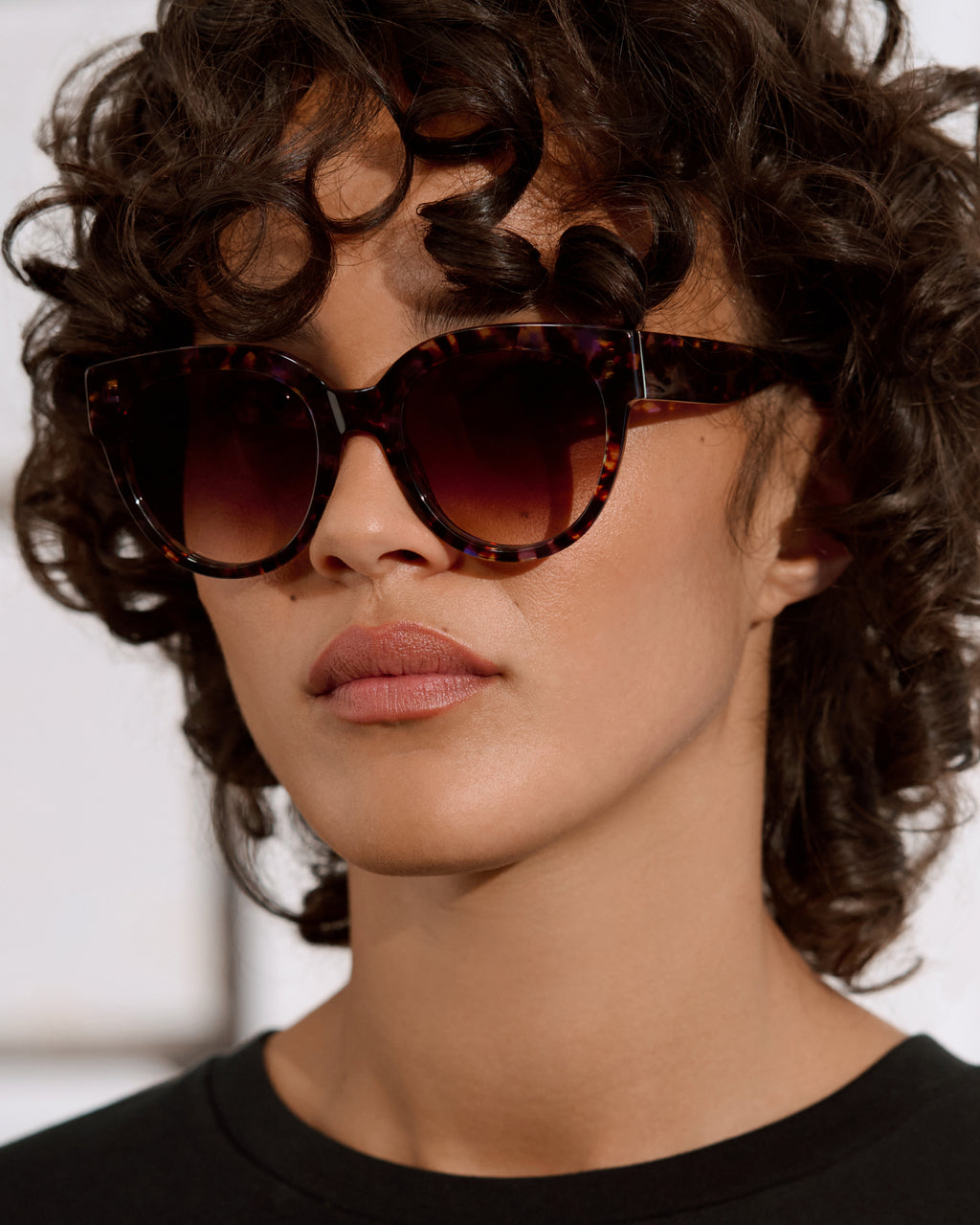 The Felice Rund Damen-Sonnenbrillen in Lila