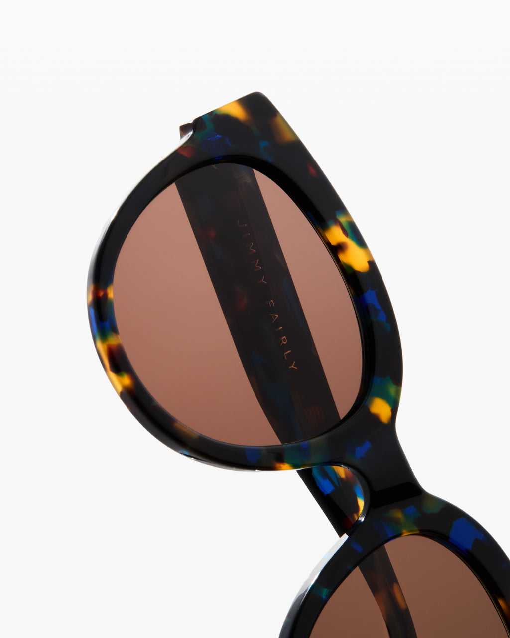 The Felice Schmetterling Damen-Sonnenbrillen in Blue Tortoise