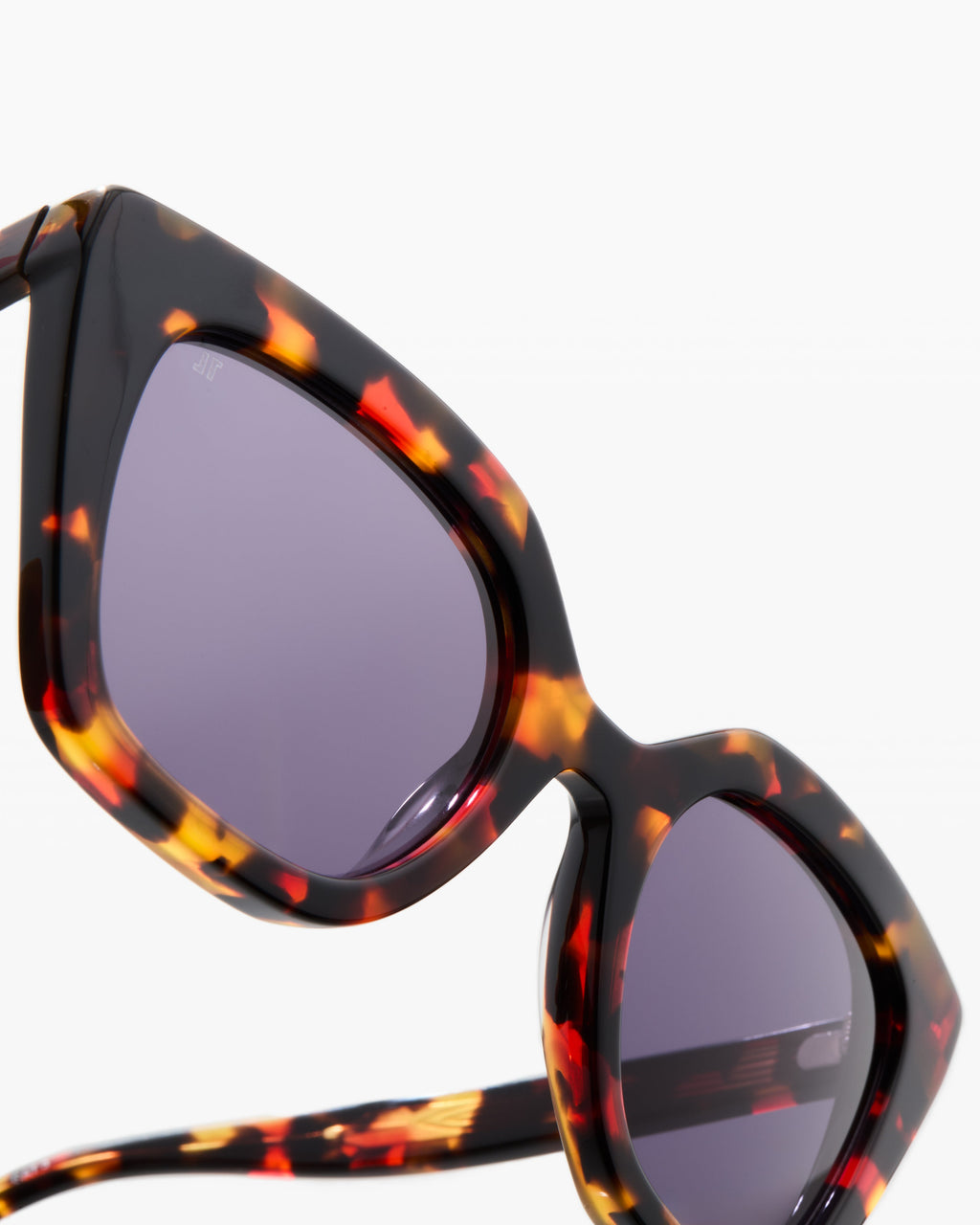 The Wind Schmetterling Damen-Sonnenbrillen in Yellow Tortoise