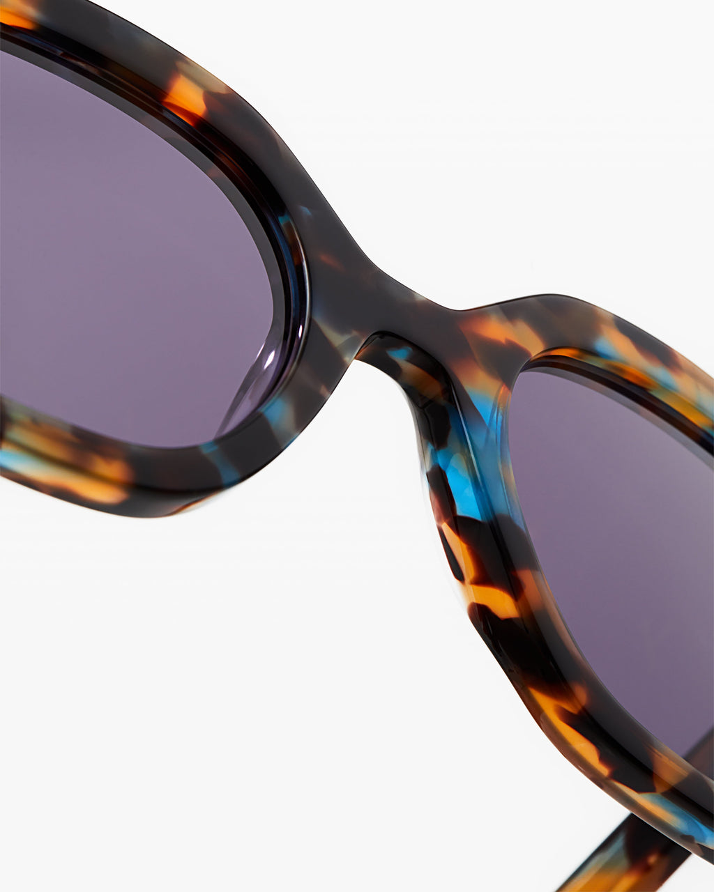 The Wind Schmetterling Damen-Sonnenbrillen in Blue Tortoise