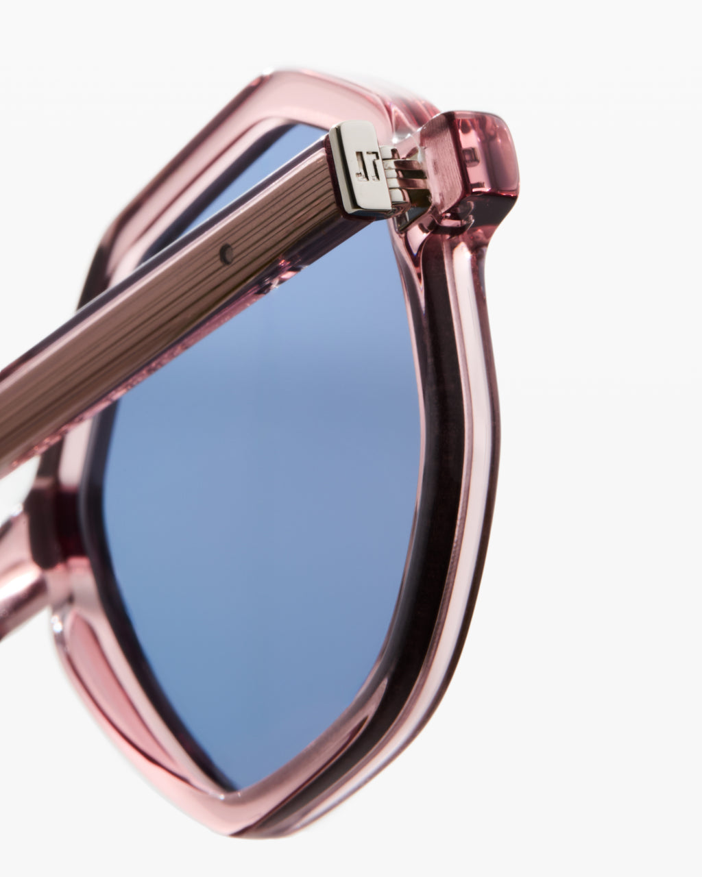 The West coast Sechseckig Damen-Sonnenbrillen in Rosa