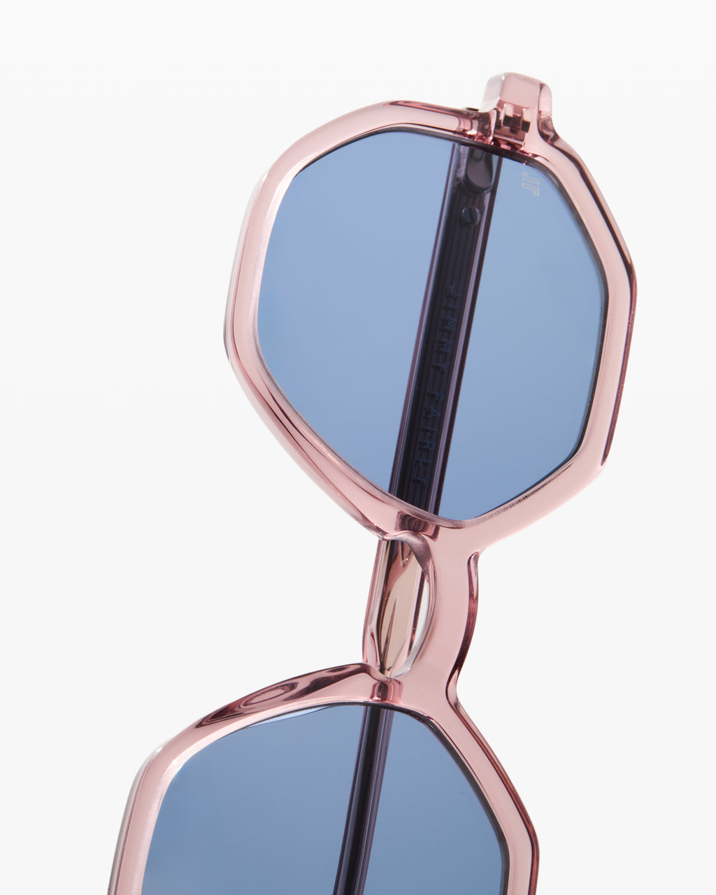 The West coast Sechseckig Damen-Sonnenbrillen in Rosa