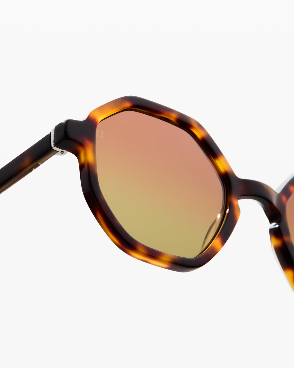 The West coast Rund Damen-Sonnenbrillen in Braun