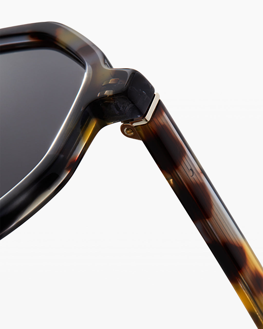 The West Coast Sechseckig Damen-Sonnenbrillen in Tortoise