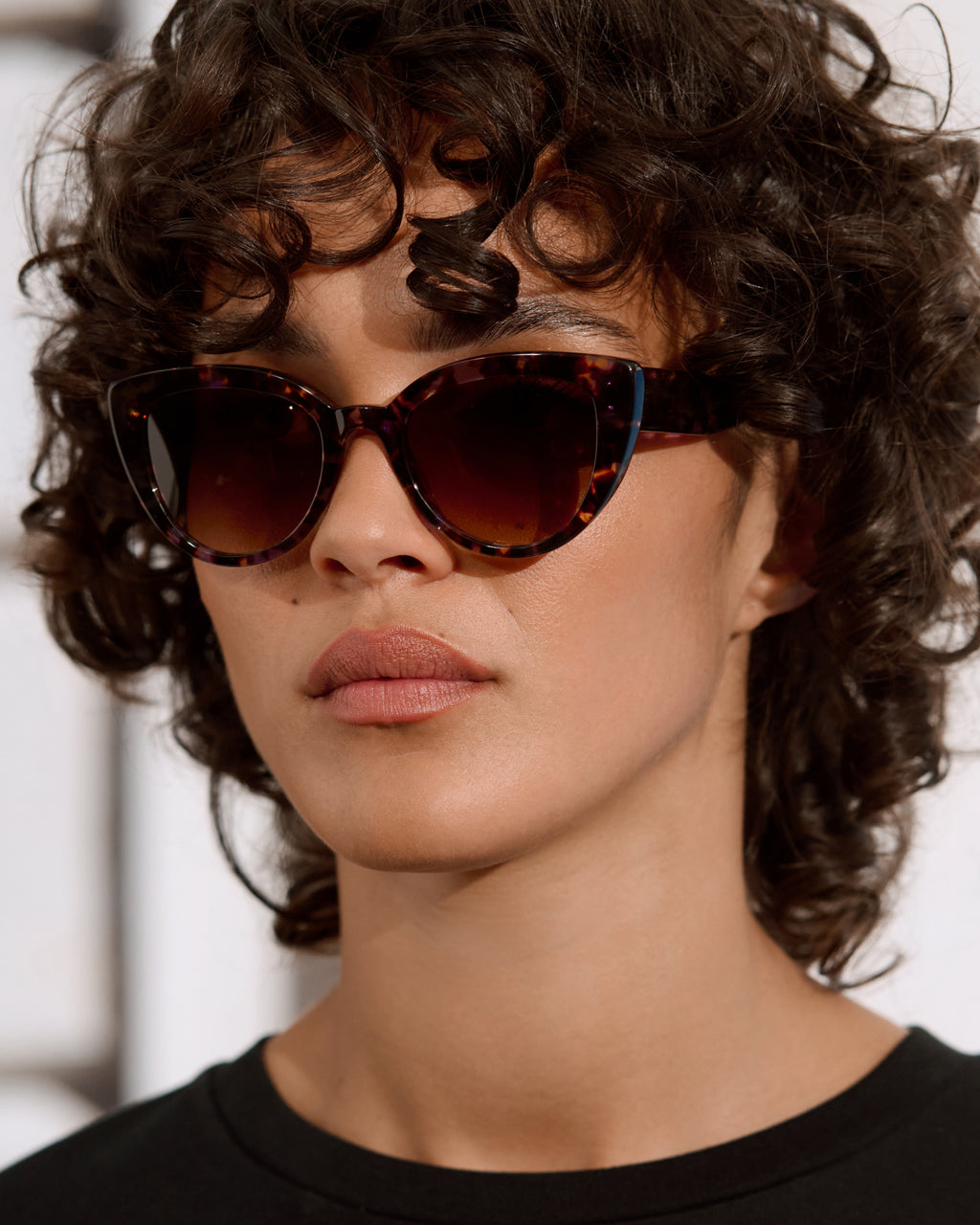 The Level Up Schmetterling Damen-Sonnenbrillen in Tortoise