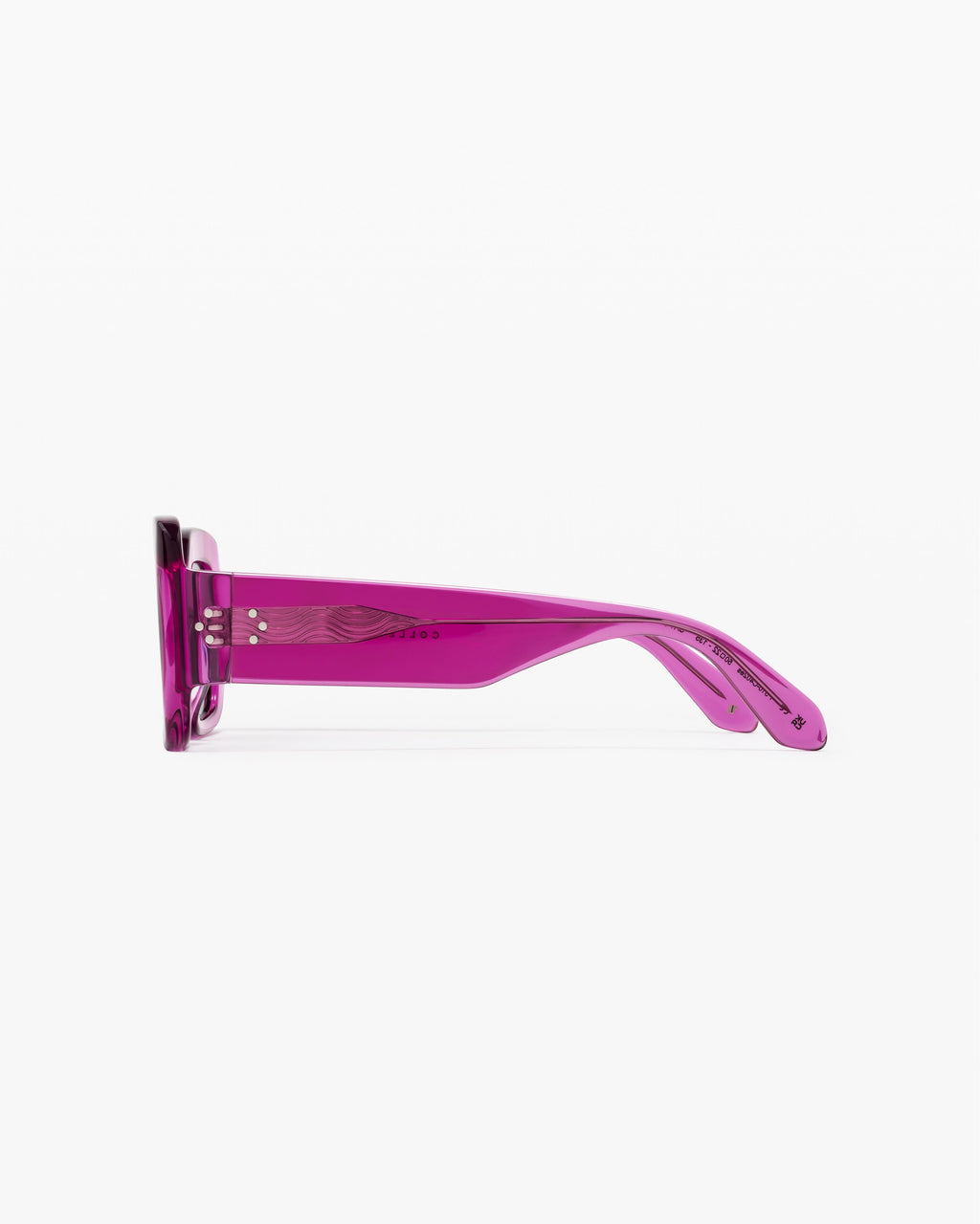 The Gioia Rectangular Women's Sunglasses in Pink