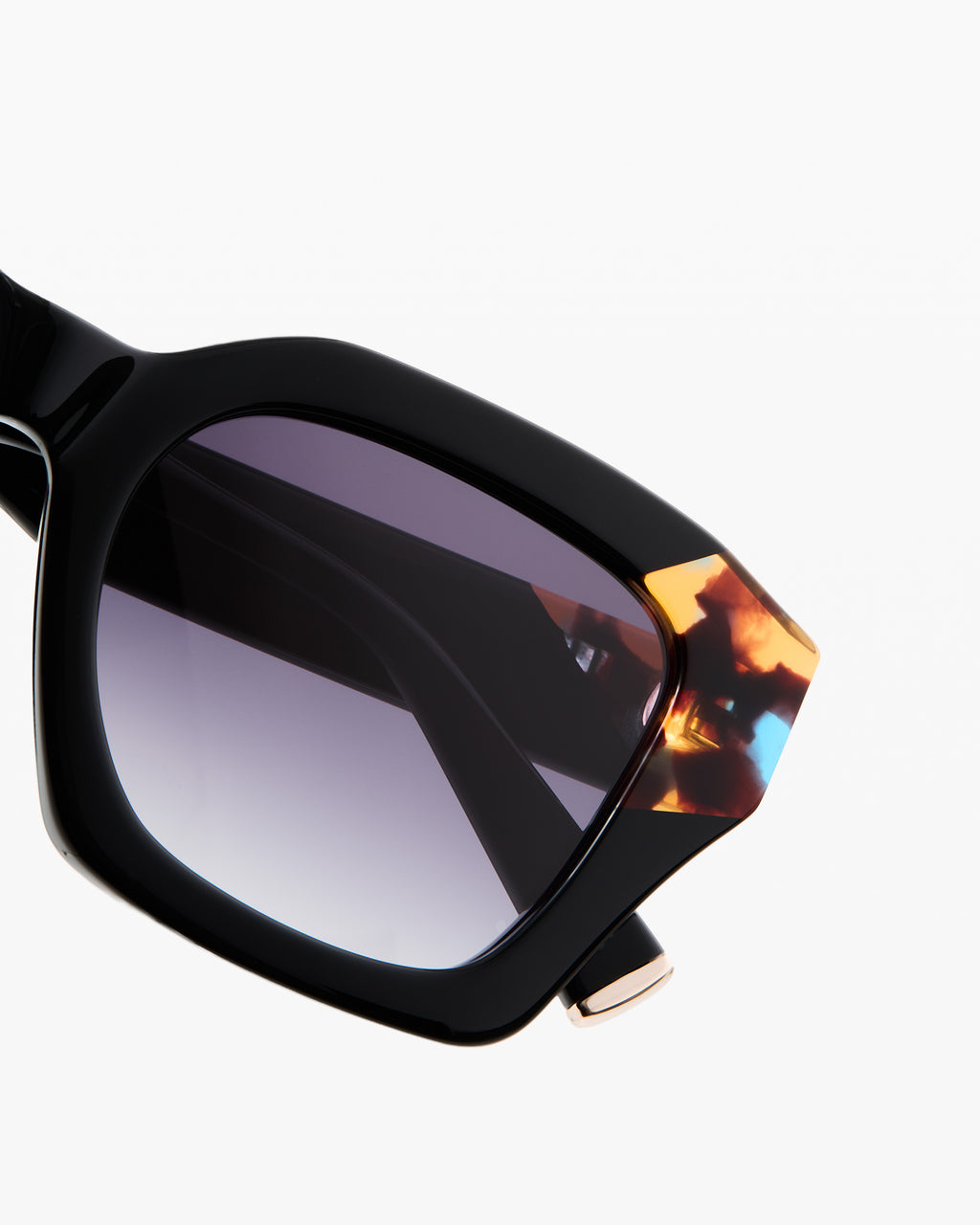 La Rita Papillon Lunettes de Soleil pour femme in Noir