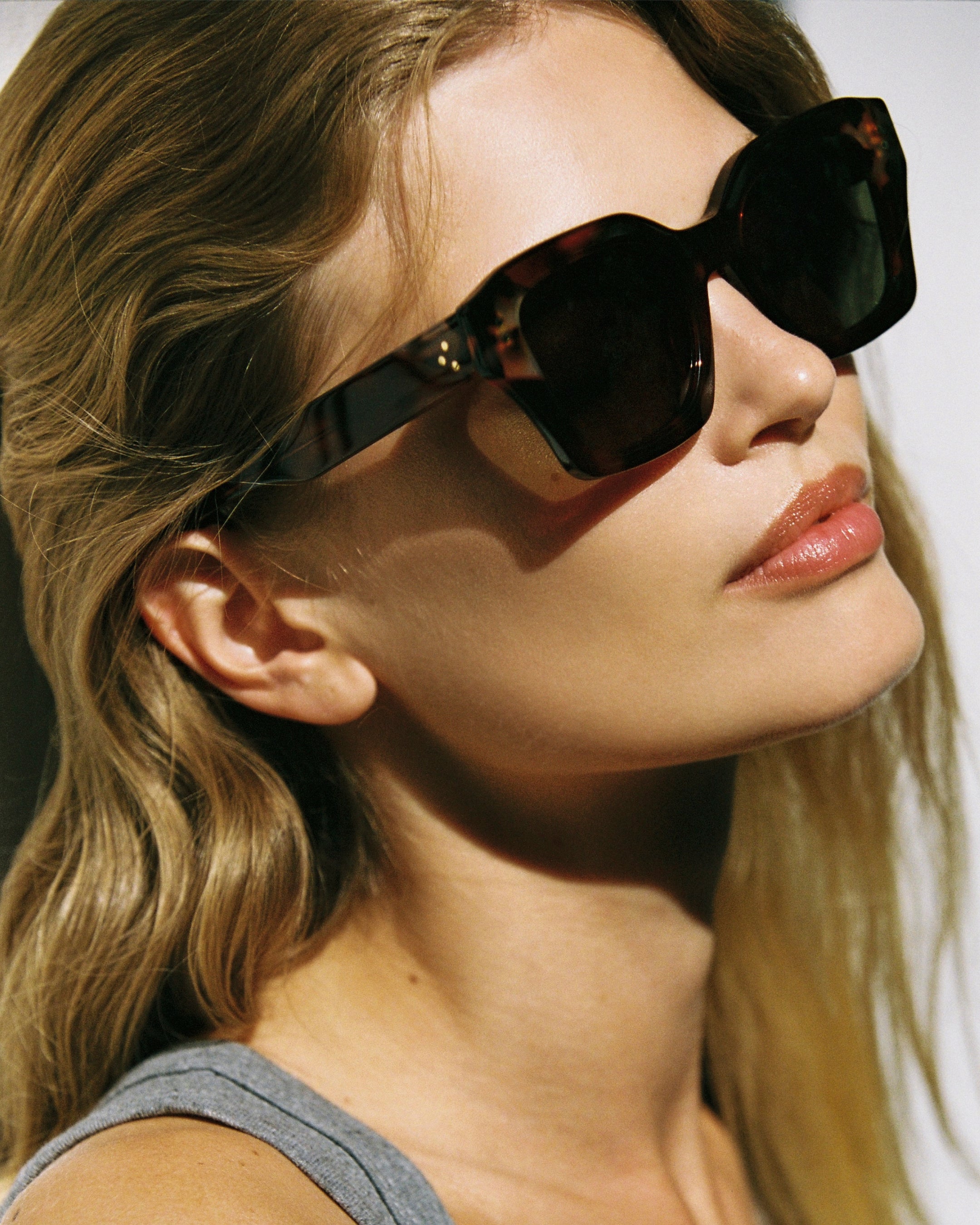 The Rita Butterfly Women's Sunglasses in Dark Tortoise