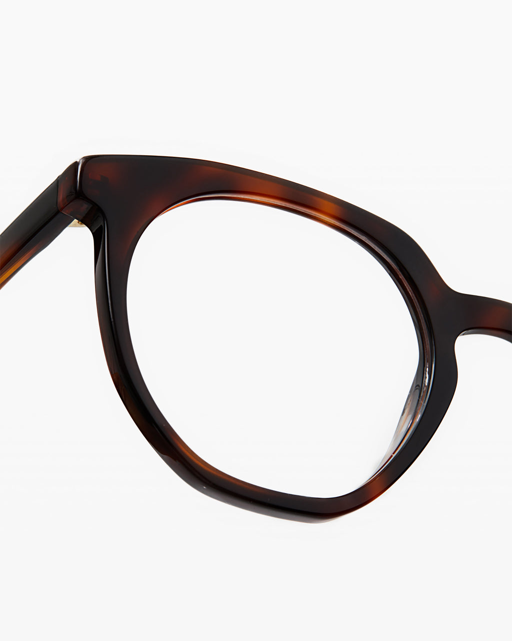 The Lennon Sechseckig Herrenbrillen in Tortoise