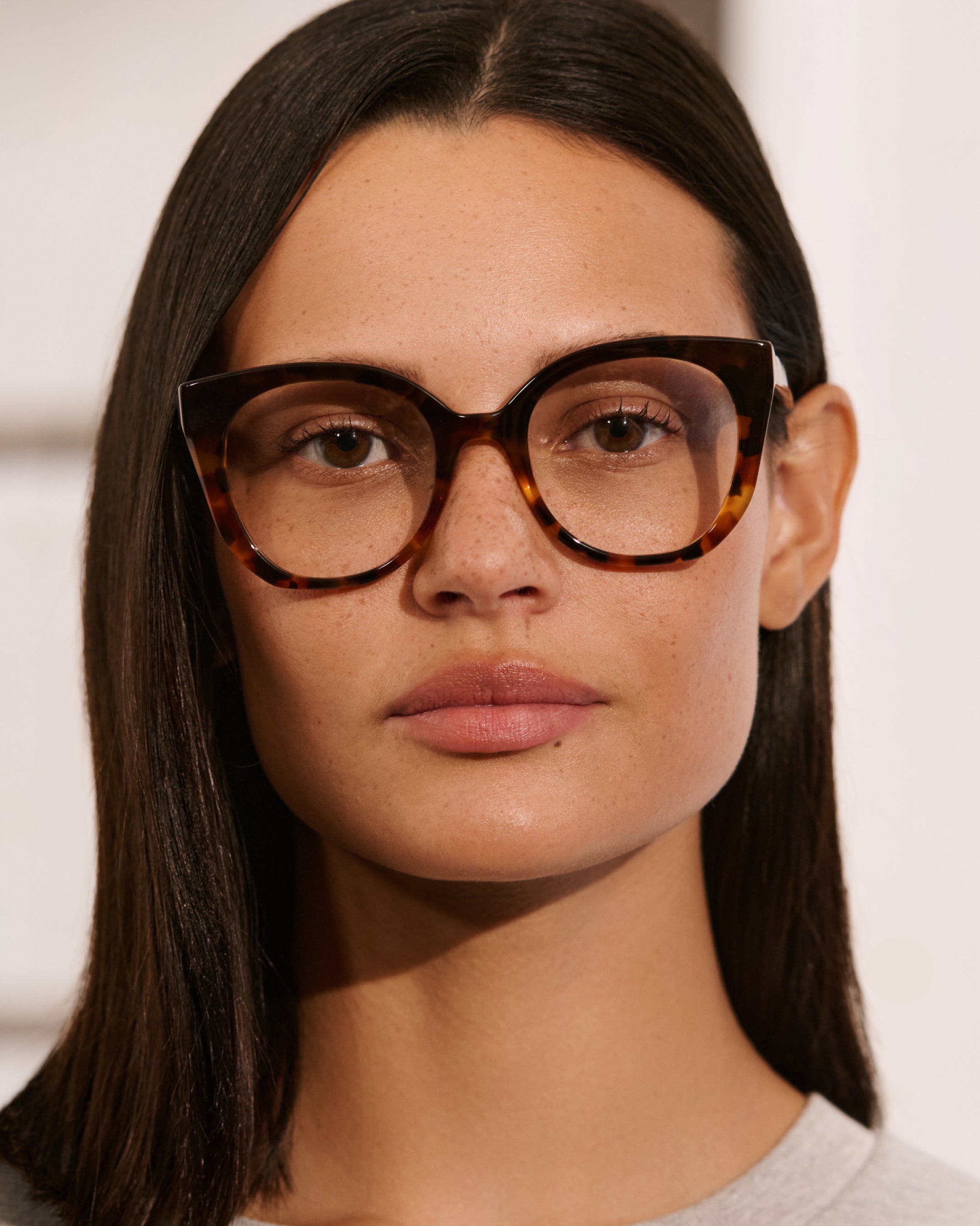 The Edith Butterfly Women's Eyeglasses in Dark Tortoise