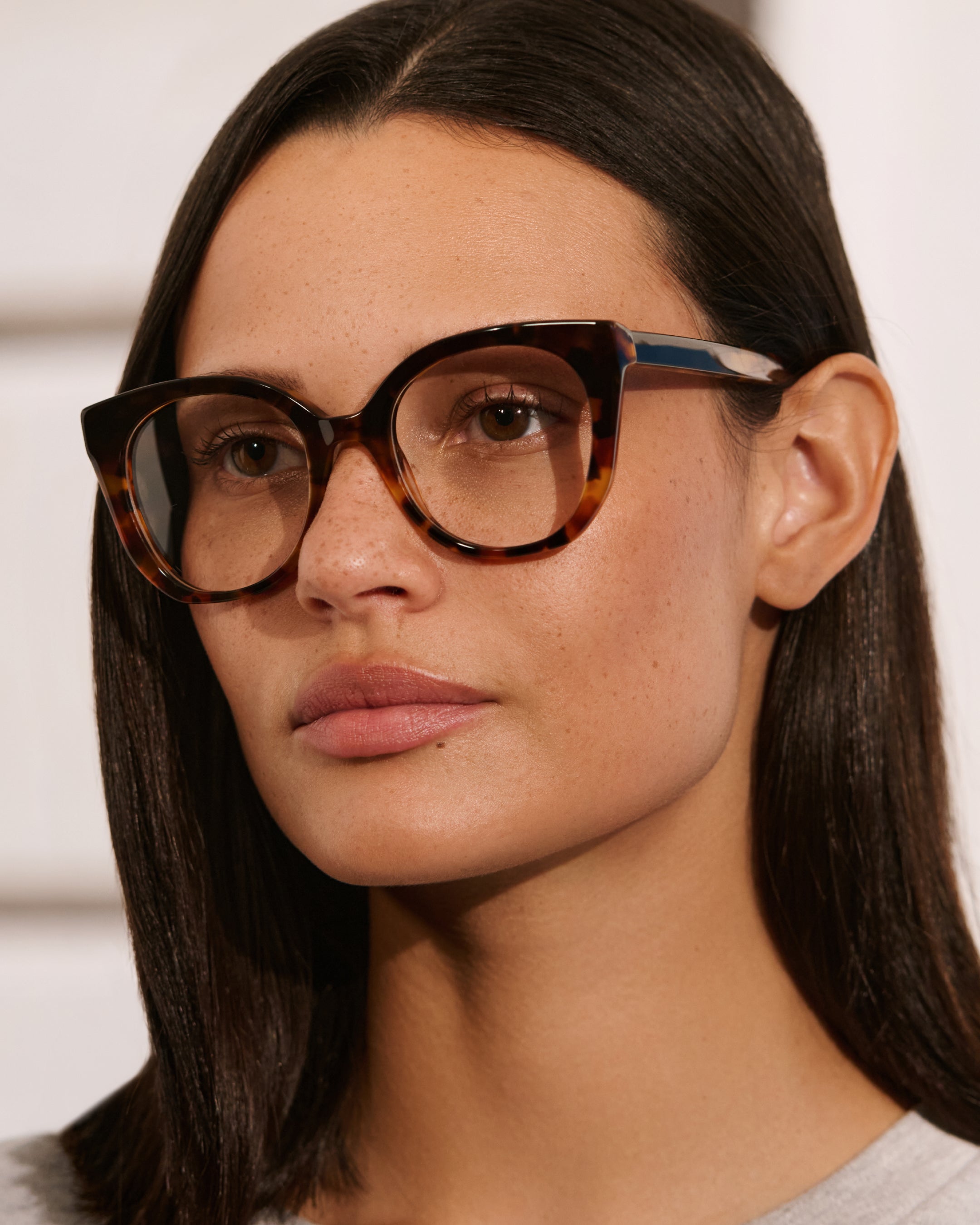 The Edith Butterfly Women's Eyeglasses in Dark Tortoise