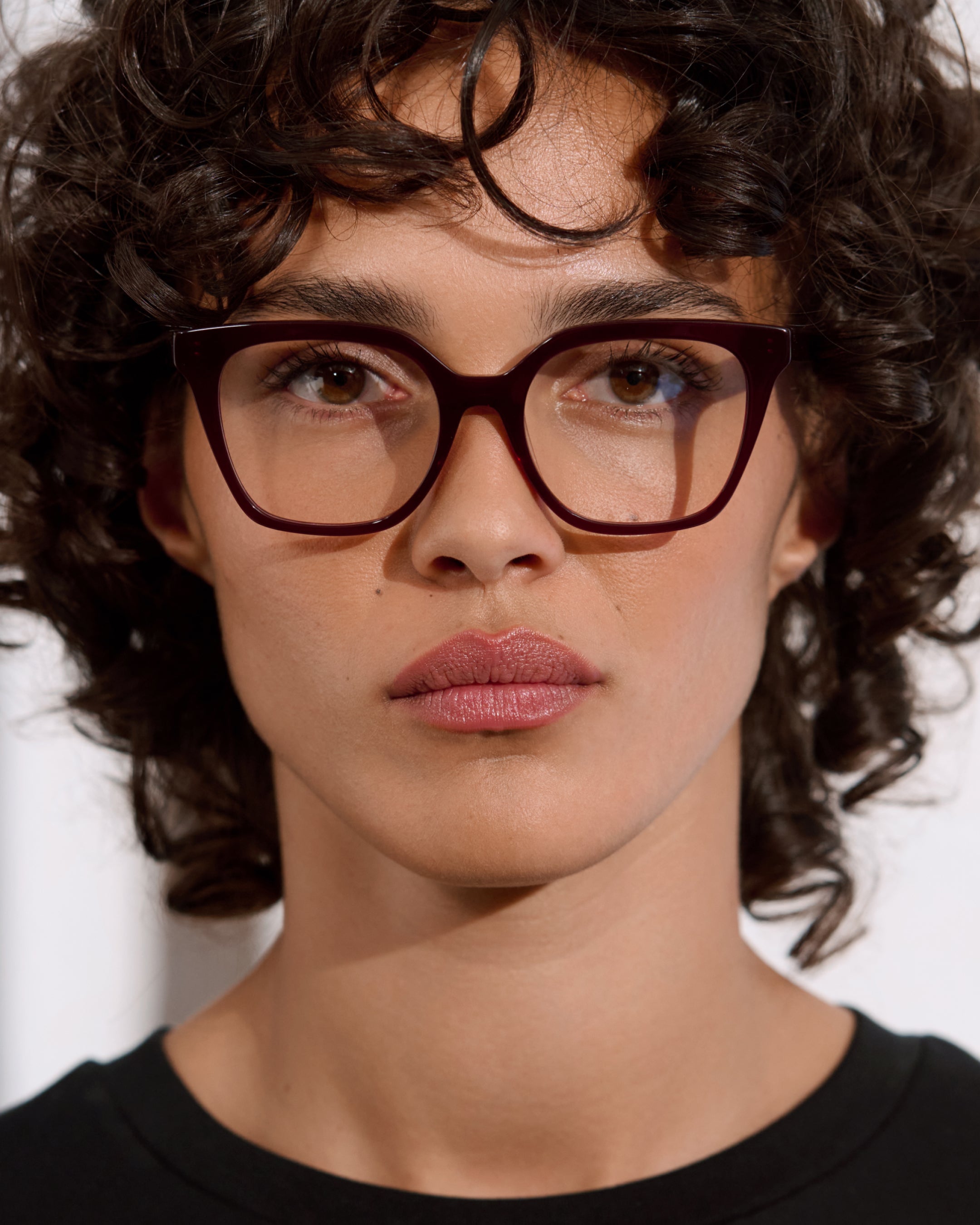 The Saylor Butterfly Women's Eyeglasses in Burgundy