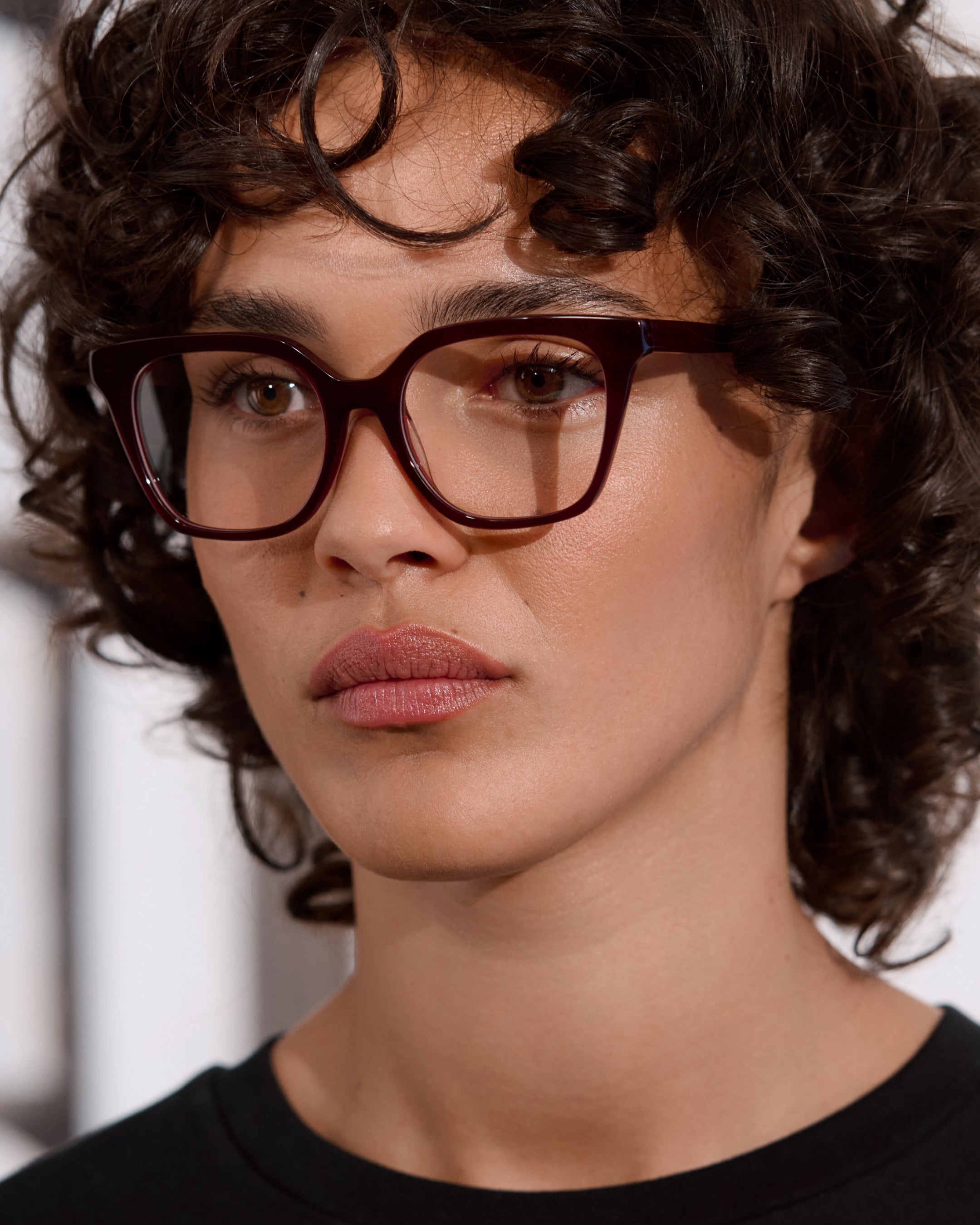 The Saylor Butterfly Women's Eyeglasses in Burgundy