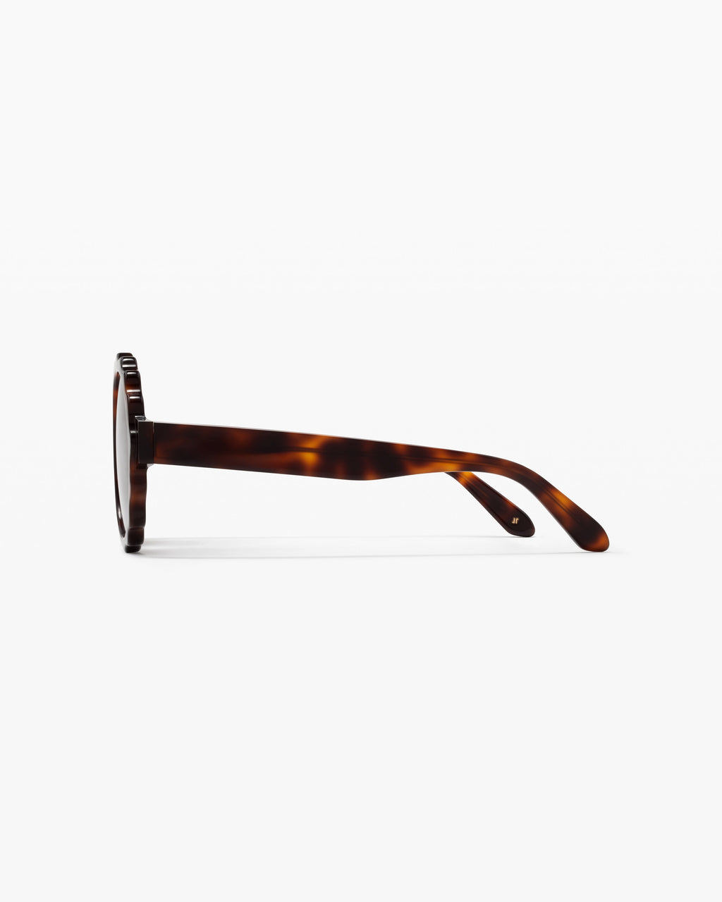 The Lily Round Women's Sunglasses in Tortoise