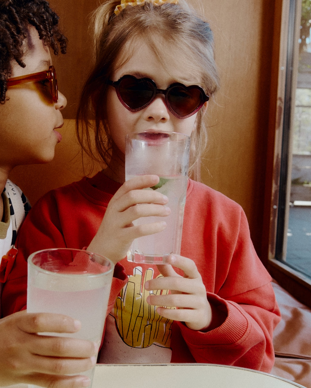 The Mini Martha S  Women's Sunglasses in Pink