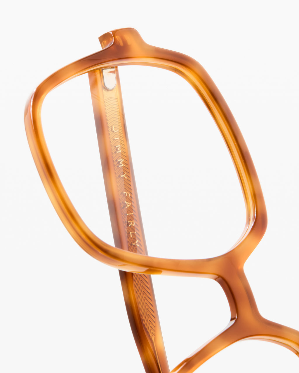 The Lou Platz Damenbrillen in Karamellschuppe