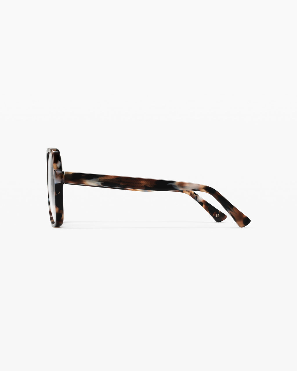 The Lou Square Women's Eyeglasses in Dark grey tortoise