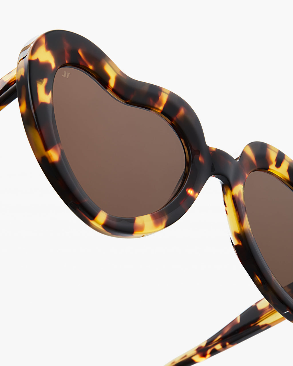 The Coeur Herz Damen-Sonnenbrillen in Tortoise