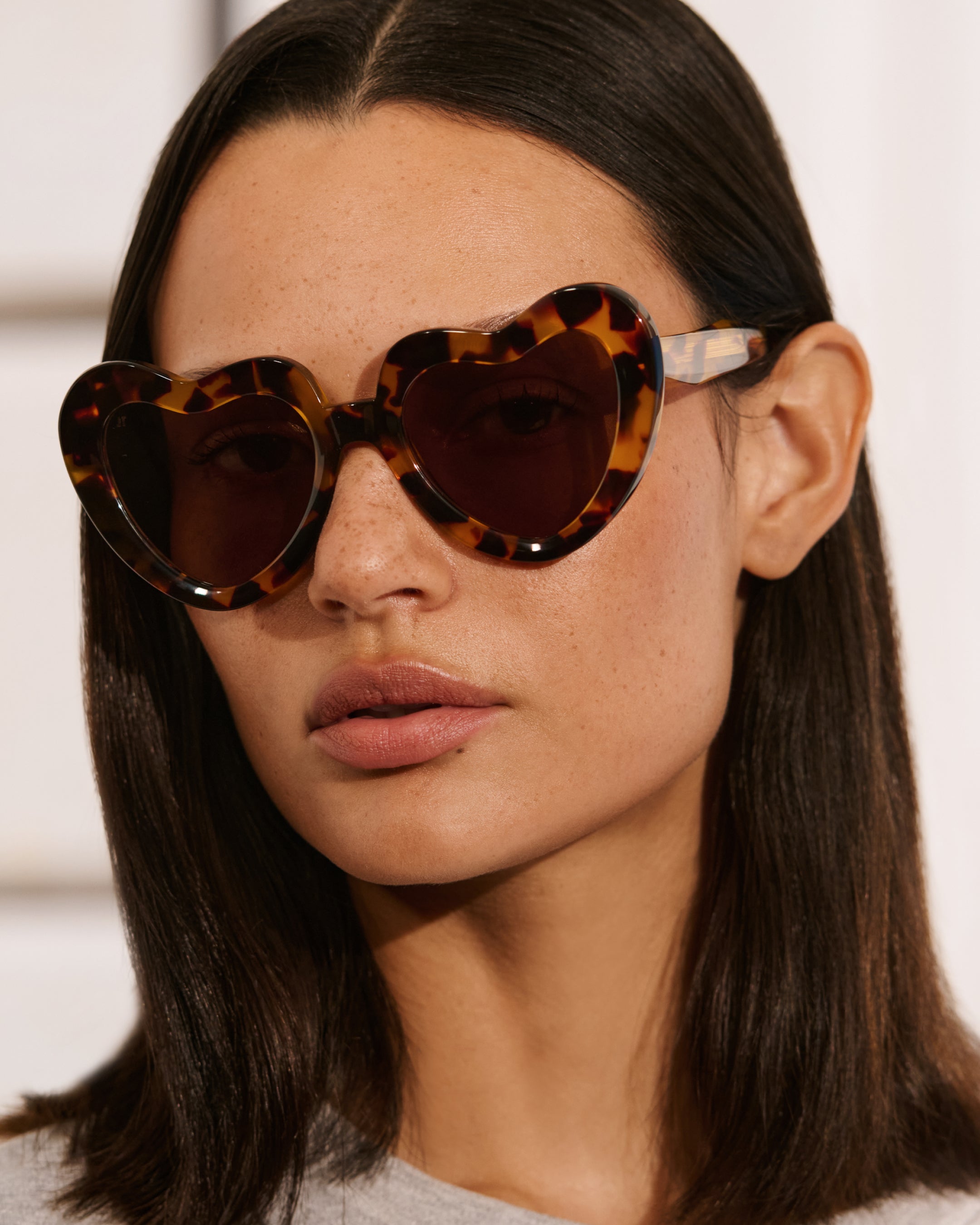 The Coeur Medium Women's Sunglasses in Tortoise | Jimmy Fairly US