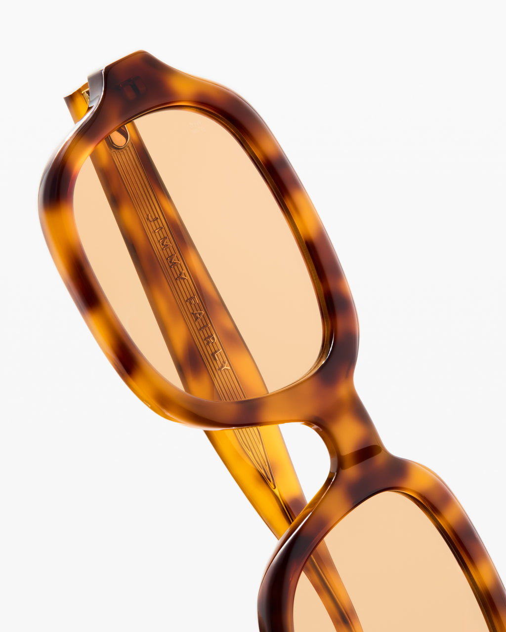 The Freja Rechteckig Damen-Sonnenbrillen in Tortoise