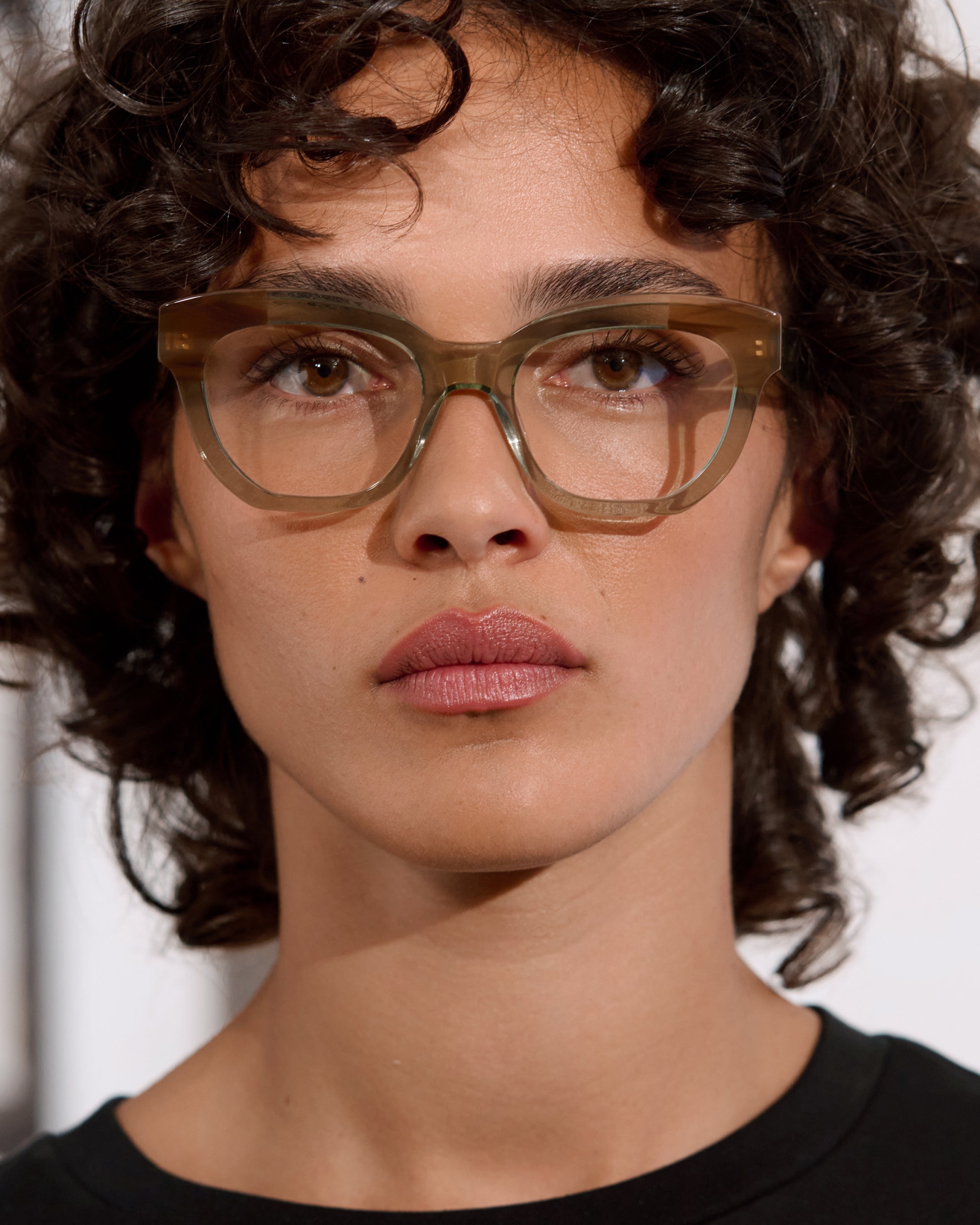 The Madeleine Butterfly Women's Eyeglasses in Light green