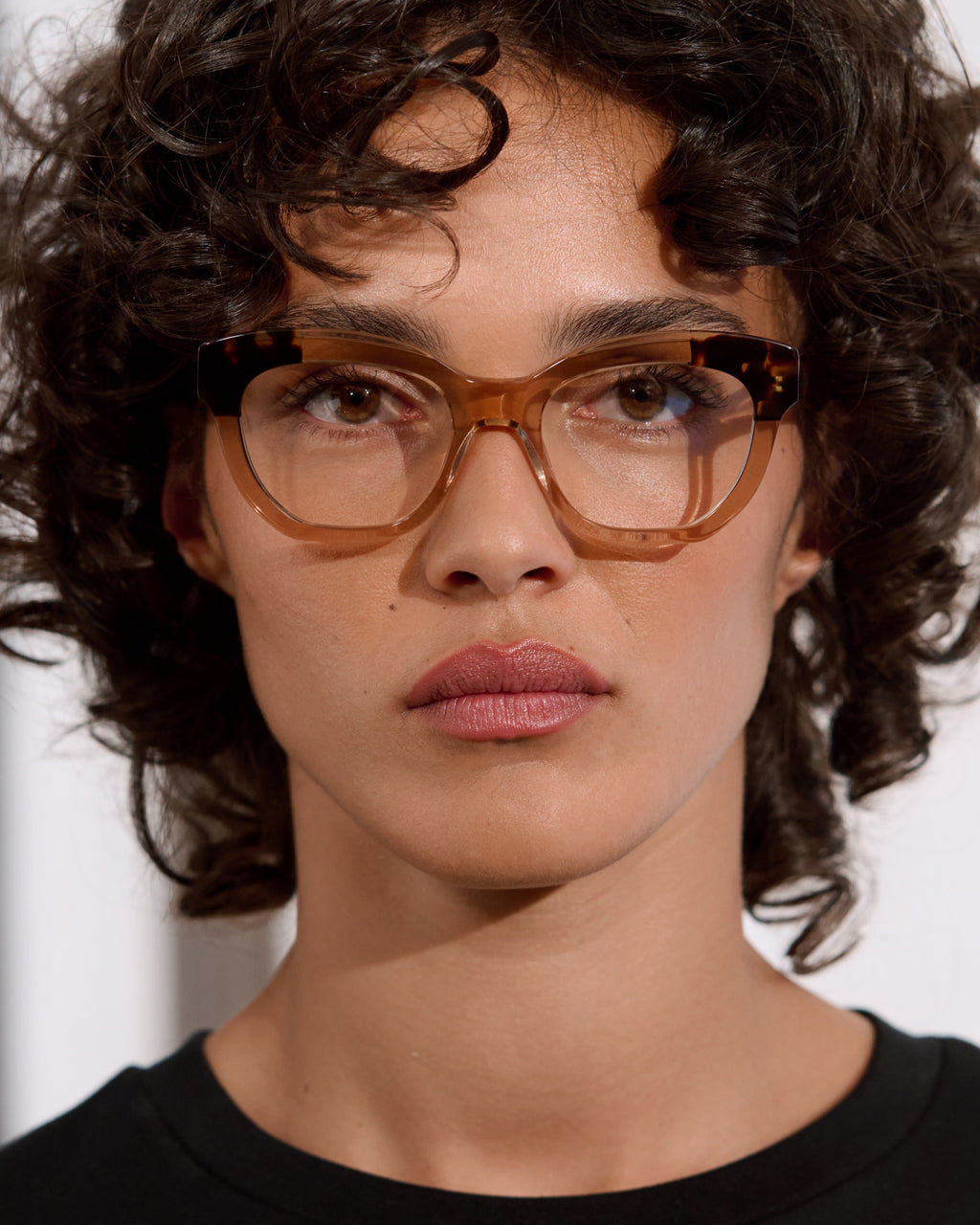 The Madeleine Butterfly Women's Eyeglasses in Cream