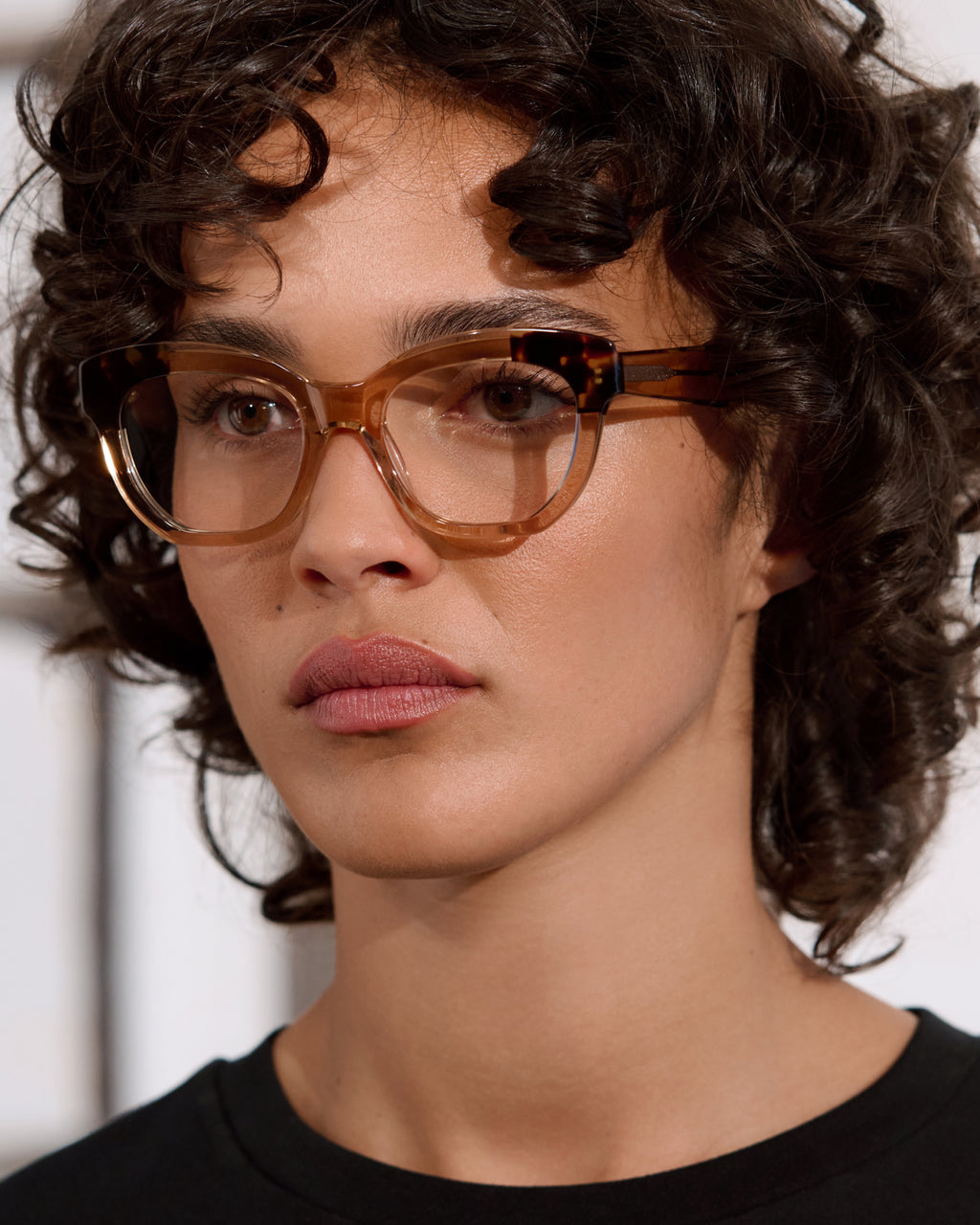 The Madeleine Butterfly Women's Eyeglasses in Cream