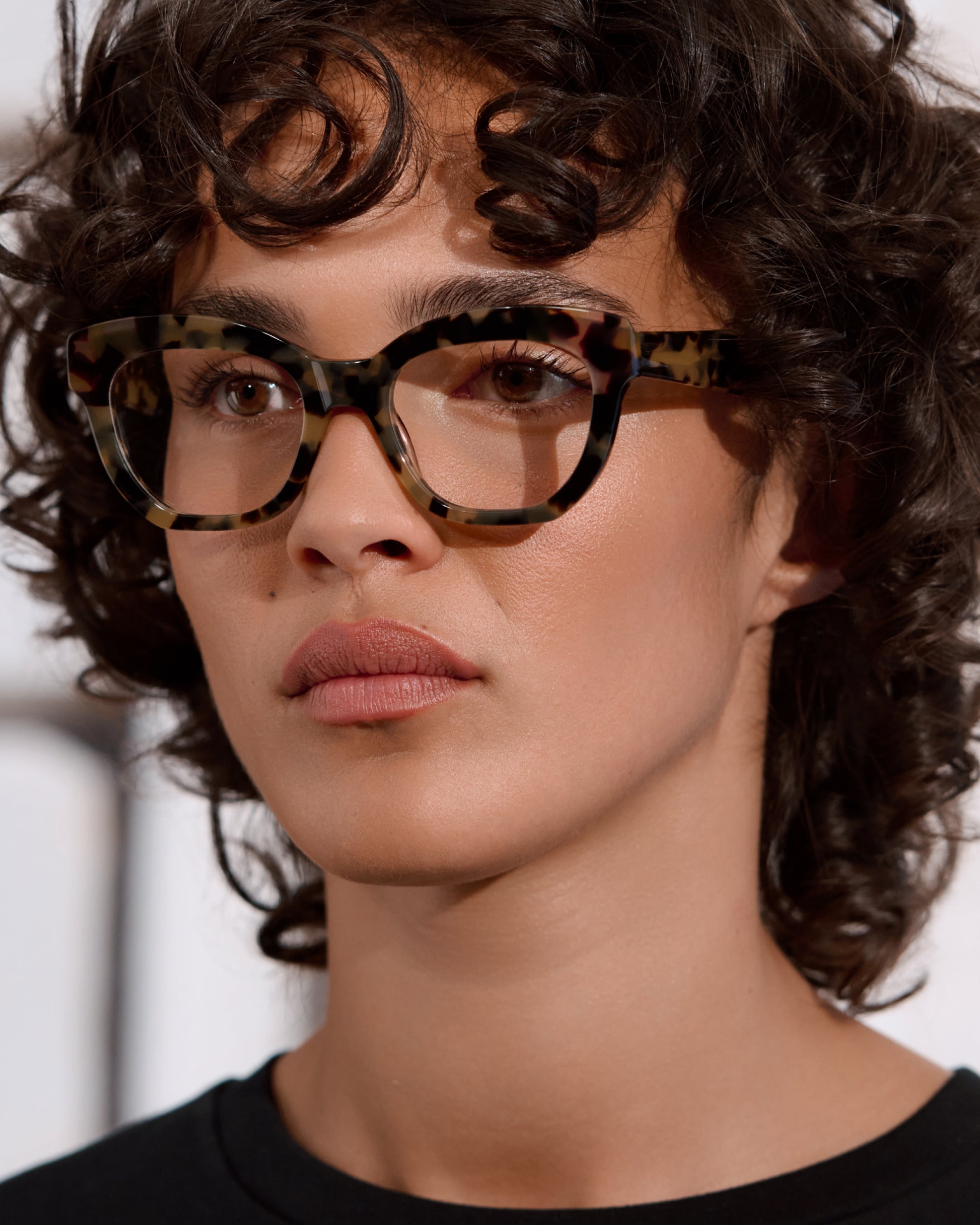 La Madeleine Papillon Lunettes de Vue pour femme in Ecaille foncée