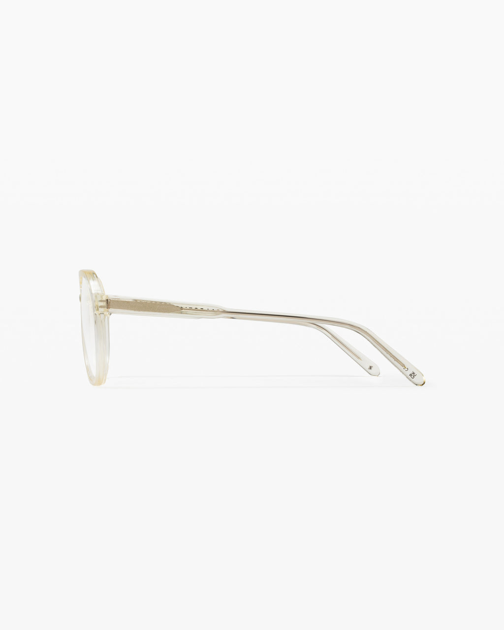 The Eddy Aviator Women's Eyeglasses in Transparent