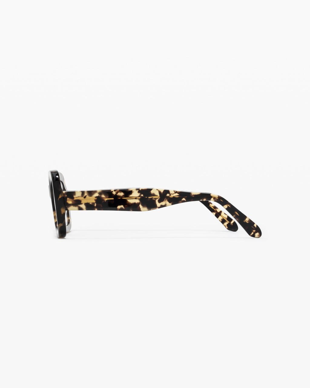 The Maxe Rectangular Women's Eyeglasses in Yellow Tortoise