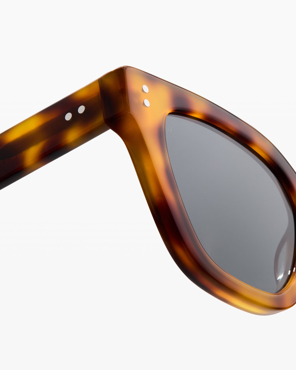 The Sansa Rechteckig Damen-Sonnenbrillen in Helle Schuppe