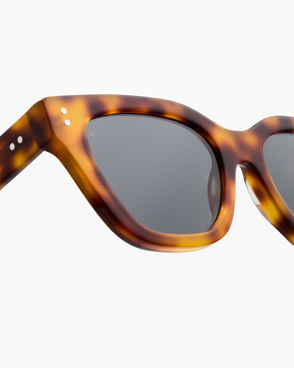 The Sansa Rechteckig Damen-Sonnenbrillen in Helle Schuppe