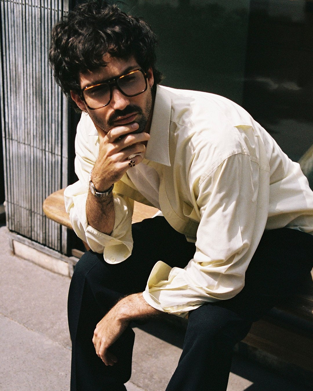 The Nax Aviator Women's Eyeglasses in Tortoise