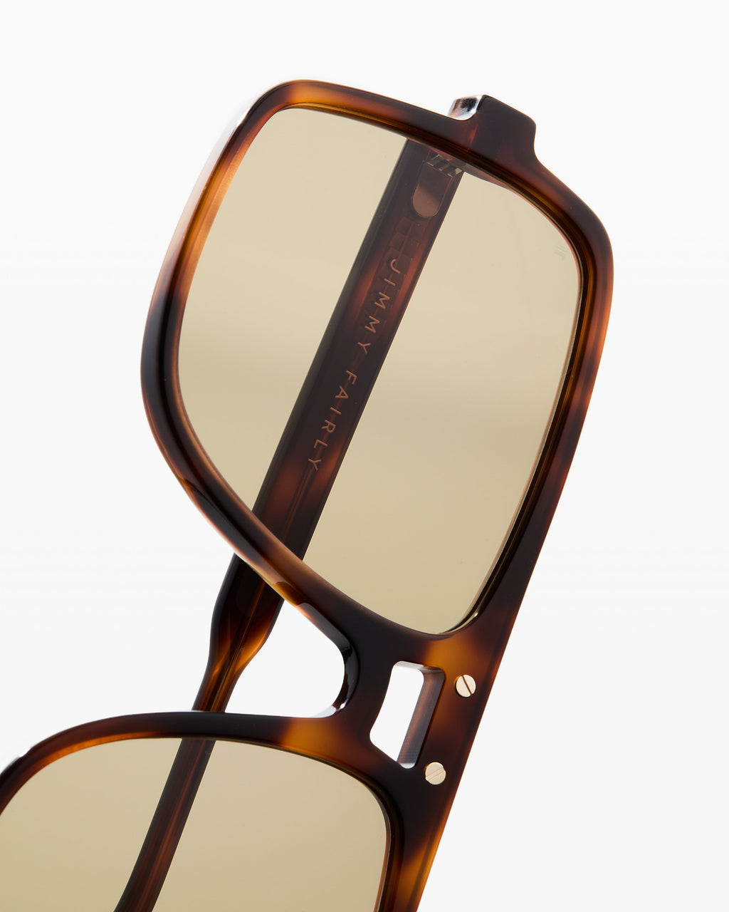 The Nax Aviator Damen-Sonnenbrillen in Dark Tortoise