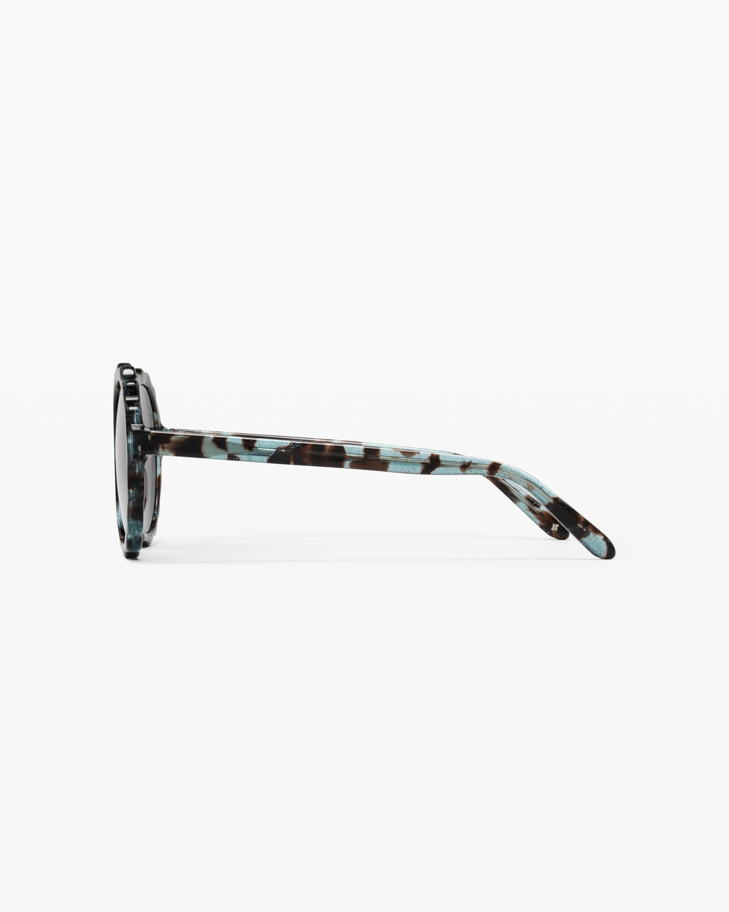 The Mini Lily Round Women's Sunglasses in Blue