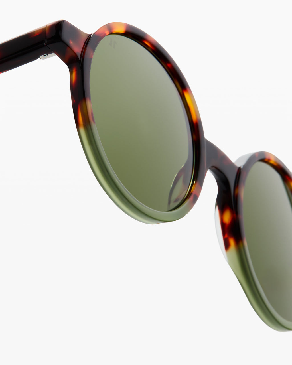 The Mini Gadjo Rund Kinder-Sonnenbrillen in Tortoise