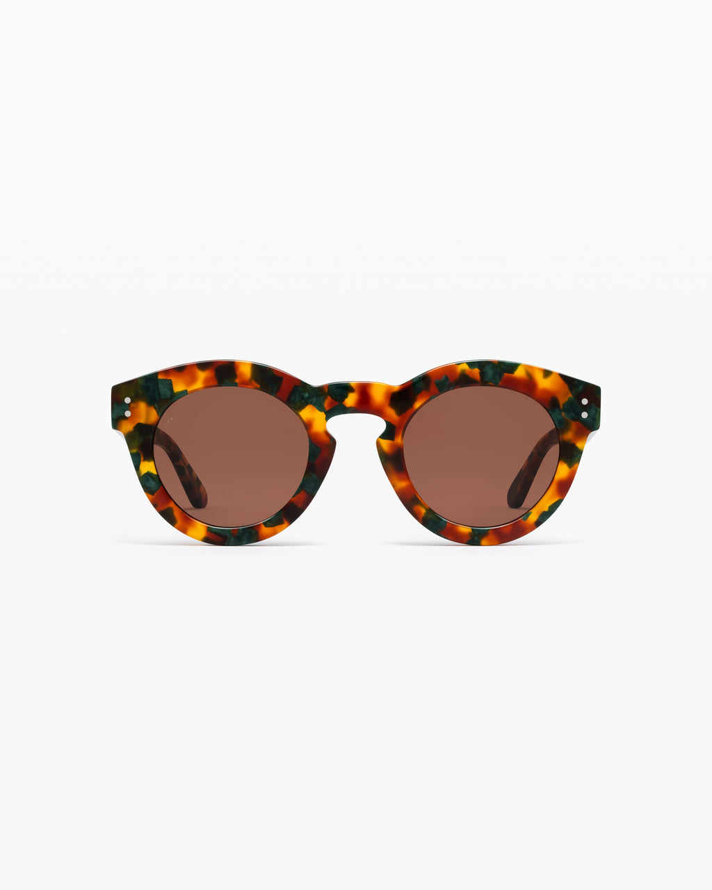 The Amelia Round Women's Sunglasses in Tortoise