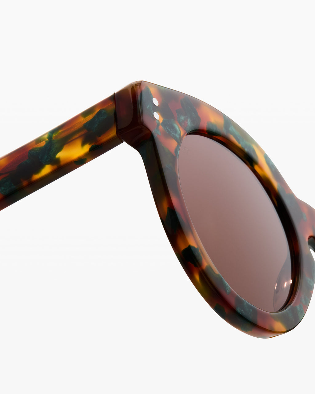 The Amelia Round Women's Sunglasses in Tortoise