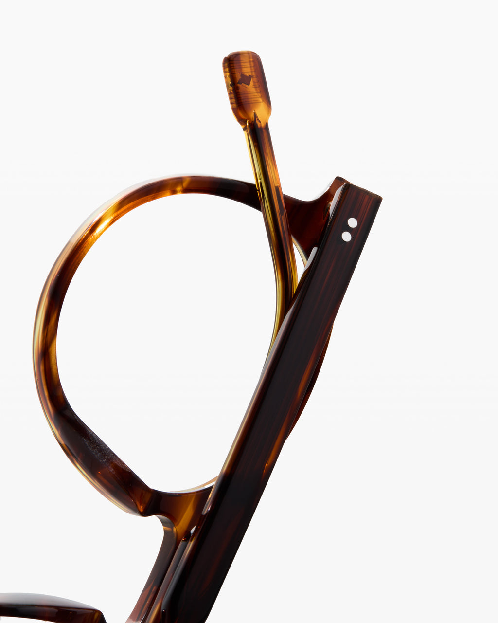 La Scott L Redonda Gafas para Hombre in Marrón