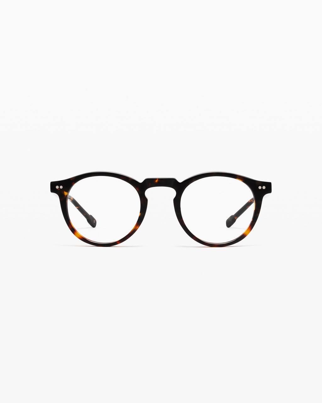 The Scott Rund Herrenbrillen in Dark Tortoise