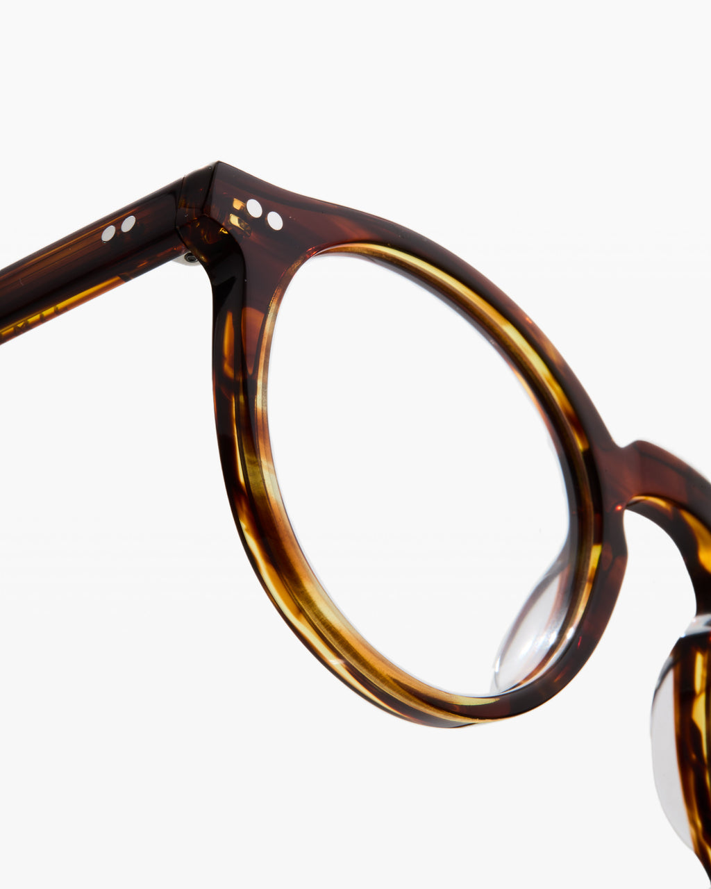The Scott Rund Herrenbrillen in Braun