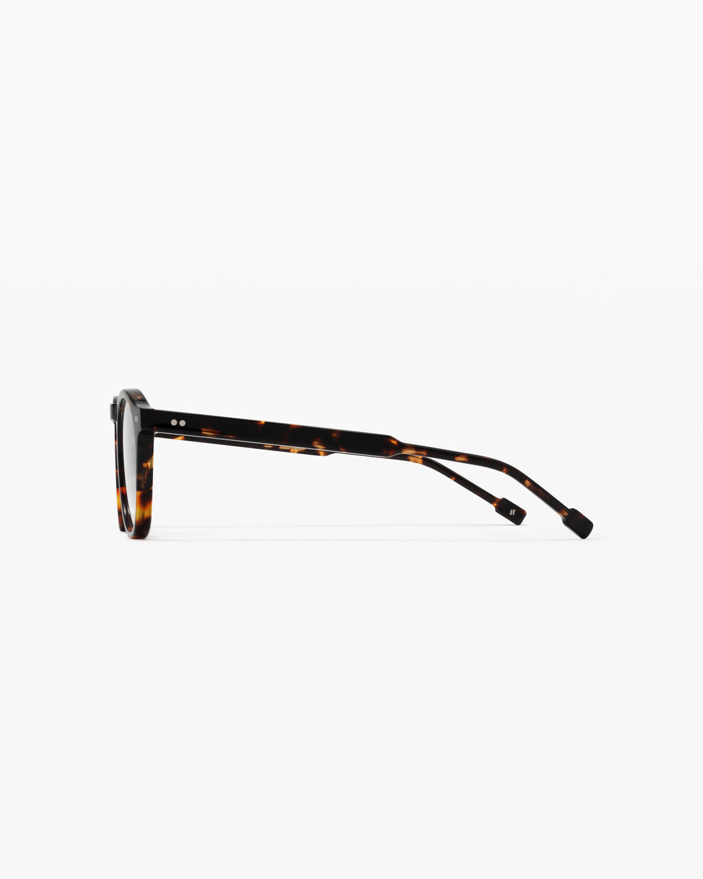 The Scott S Rund Herrenbrillen in Dark Tortoise
