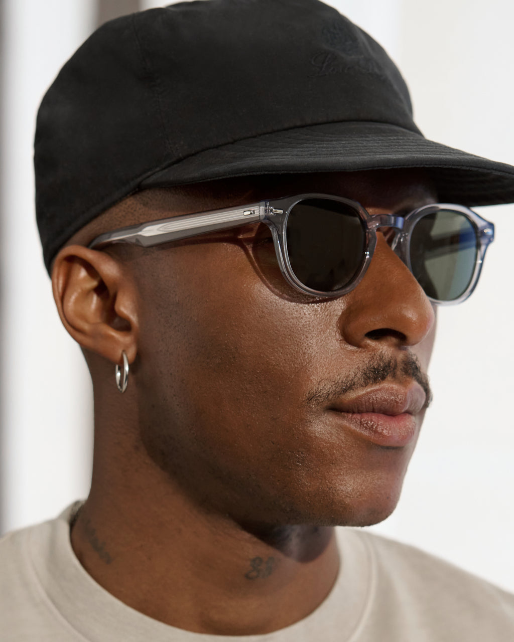 The Fox Rechteckig  in Hellgrau